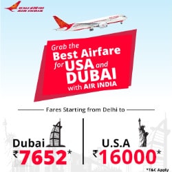 Flat ₹ 16,000 on USA Flight Bookings