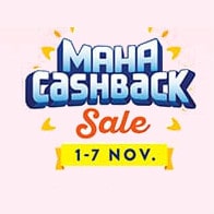 Upto 80% OFF on Maha Cashback Sale !