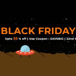 Flat 55% OFF on Black Friday Hosting Bonanza