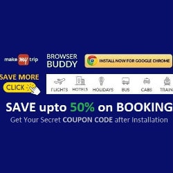 Make My Trip MMT: Upto 50% OFF on Bookings Site-Wide