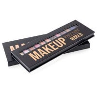 Flat 7% OFF on Beauty People Highly Pigmented Eyeshadow Palette - 12 Colors - All Shimmer - 02