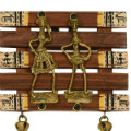 Get 32% off Dhokra And Warli Wall Hanging Ghungroo Brown Orders