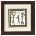 Get 23% off Handcrafted Tribal Metal Craft With Rosewood Frame Orders