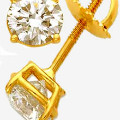Get 25% off Solitaire Diamond Stud Earrings Orders