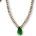 Get 50% off Green Onyx & Freshwater Pearl Set Orders