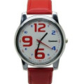Get 87% off REEBOK Unisex Red Leather Starp Wrist Watch Orders