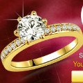 Get 50% off 0.52 cts Diamond Solitaire Wedding Ring Orders