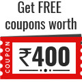 Get ₹ 400 Free Coupons off Deposit Orders between ₹ 2500 to ₹ 4999