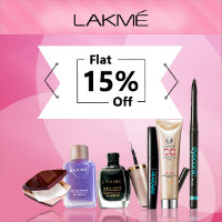 Get Flat 20% off Lakme Orders