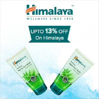 Get up to 13% off Himalaya Orders
