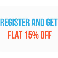 Flat 15% OFF on NEW Orders Site-Wide