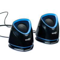 Get 50% off Essot 2.0 Stereo Multimedia Speaker (Black Blue) Orders