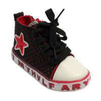 Get 50% off Black Fancy Casual Unisex Sports Shoes For Boys / Girls Orders