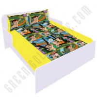 Get 50% off Chhota Bheem Double Bed Sheet - Yellow Orders