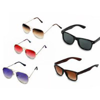 Get 29% off Women And Men 3 Aviator Sunglass And 2 Wayfarer Sunglass Pack Of 5 Combo Orders