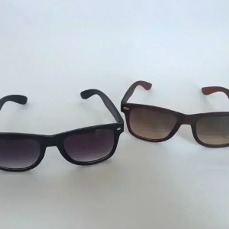 Get Flat 100% off Two Black & Brown Wayfarer Shades Combo Orders