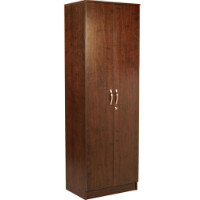42% OFF on Mintwud Nikorai Two Door Wardrobe (Walnut) Orders
