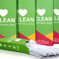 Get 20% off I LOVE CLEAN Disposable Sanitary Bag Orders
