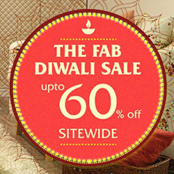 Get up to 60% off FAB DIWALI Furniture Orders