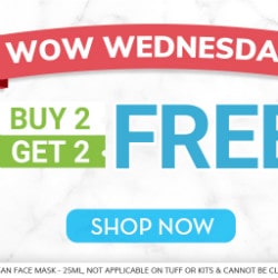 From ₹ 199 each on 2 WOW Everyday Medium Pizza's