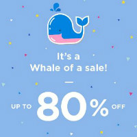 Upto 80% OFF on Whale of a Sale Orders