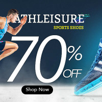 Flat 70% OFF on Athleisure Sports Shoes Orders