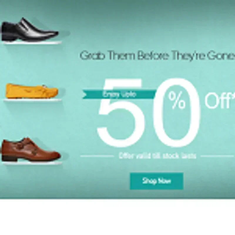 Upto 70% OFF on Women / Men / Kids Shoe Sale