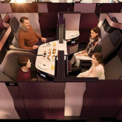 Discover a First in Business on Qsuite Qatar Airways Business Class New Standard of Bookings