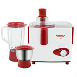 43% OFF on Maharaja Whiteline Juicer/Mixer/Grinder (Red & White) Orders