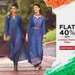 LIMITED : Flat 40% OFF on End of Season SALE !