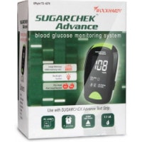 Flat 65% OFF on Wockhardt Sugarchek Advance Glucometer with 10 Free Test Strips