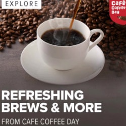 Swiggy: FREE Delivery on Cafe Coffee Day !