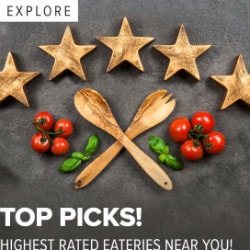 Celebrate the Very Best of Food Delivery on Top Rated Restaurants