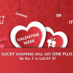 5 Lucky Winners Get ONE PLUS 5 !