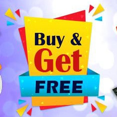 Buy 1 Get 1 FREE - Buy 2 Get 1 FREE & More !