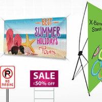 Upto 50% OFF on Custom Banners Orders