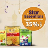 Upto 35% OFF on Star Essentials Orders